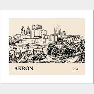 Akron - Ohio Posters and Art